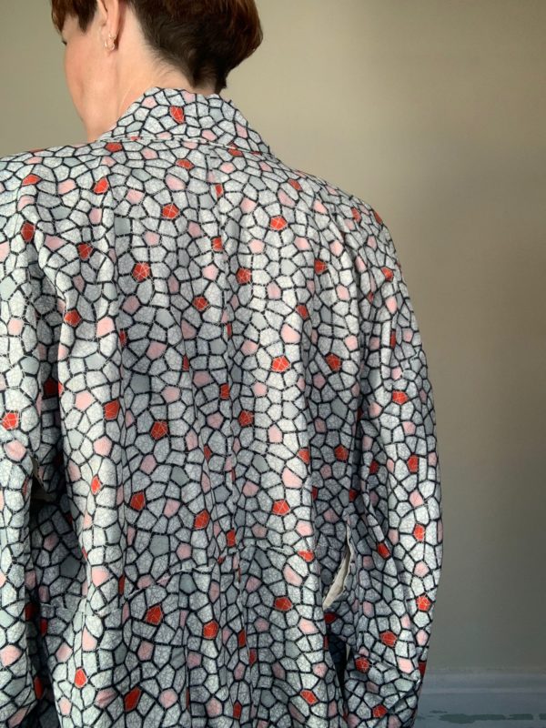 Abstract patterned Kimono UK 10-12 5