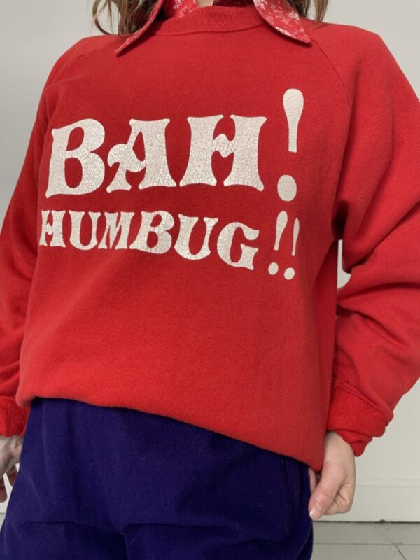 Bah Humbug Christmas Jumper Uk size 10-14 - Image 3