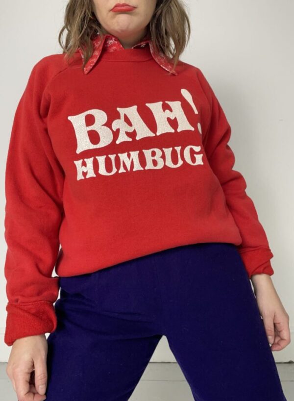 Bah Humbug Christmas Jumper Uk size 10-14