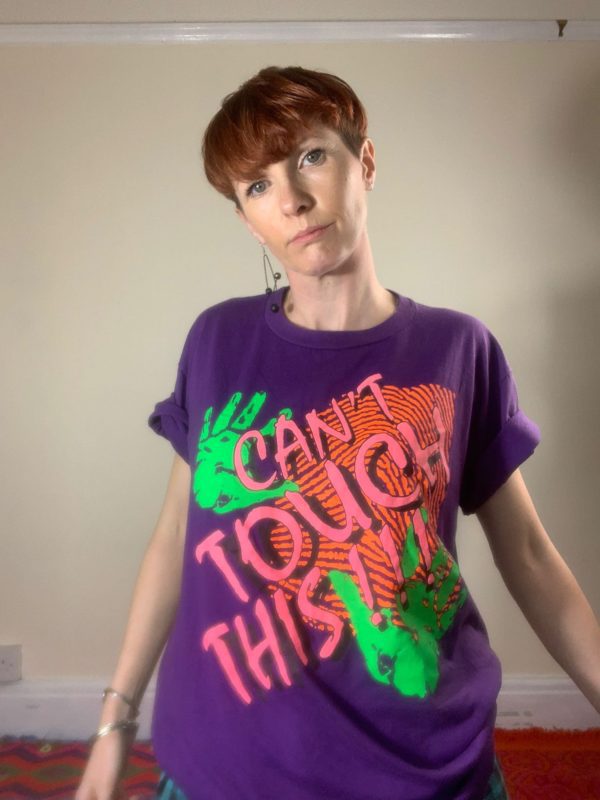 Purple 'Can't Touch This' Tee 2