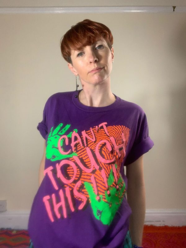 Purple 'Can't Touch This' Tee 1