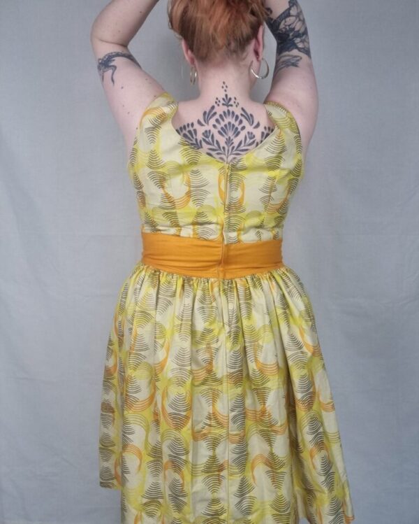 African Print Fabric Summer Dress UK 18- 20 - Image 3