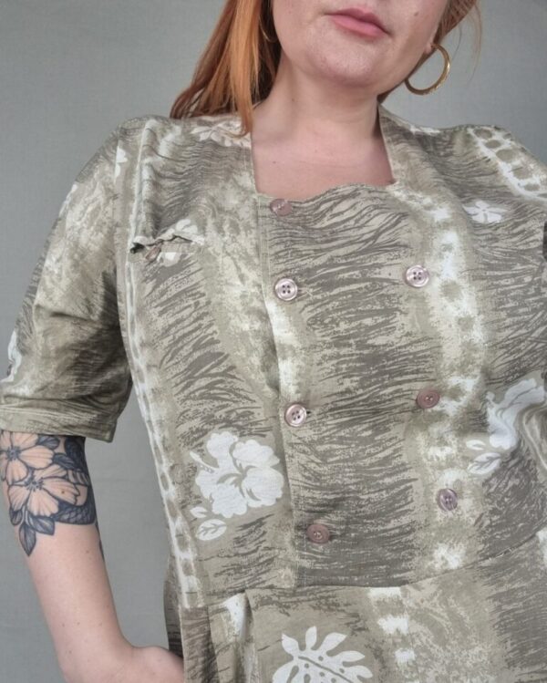 Hawaiian Print Playsuit UK 20-22 - Image 4