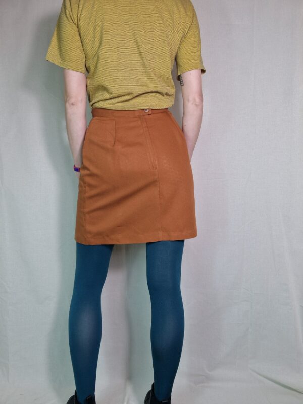 Chesnut Brown Mini Skirt Size 8 4