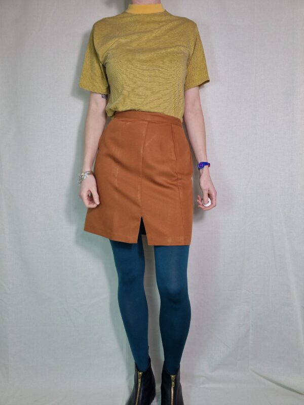 Chesnut Brown Mini Skirt Size 8 3